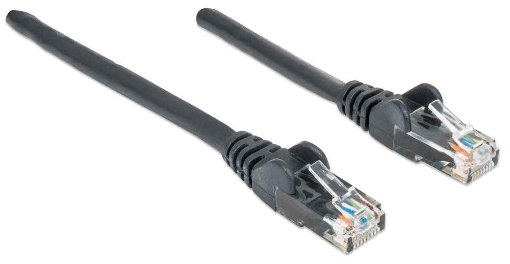 EAN 0766623342032 - Intellinet 342032 cable de red Negro 0,5 m U/UTP (UTP) imagen 3