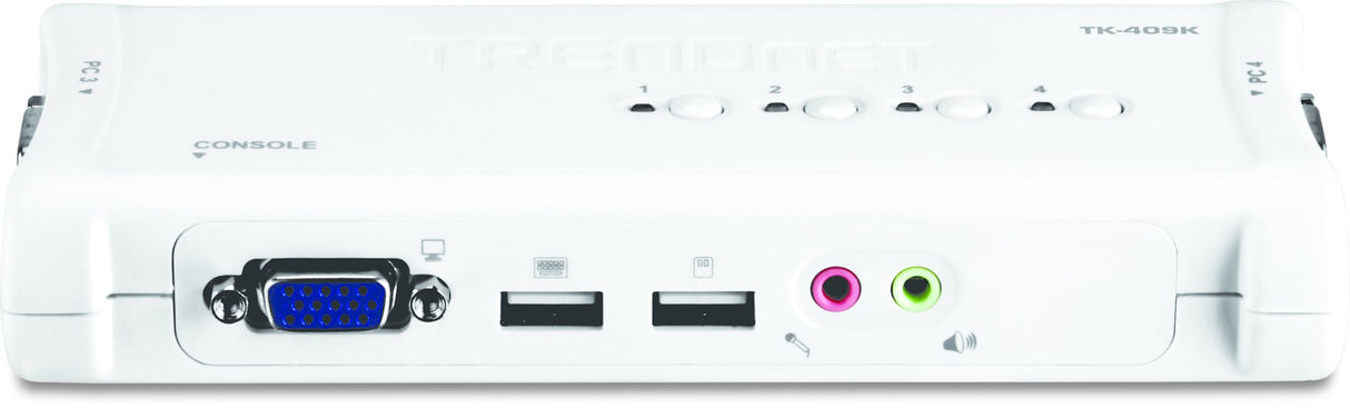 EAN 0710931304299 - Trendnet TK-409K interruptor KVM Azul imagen 2
