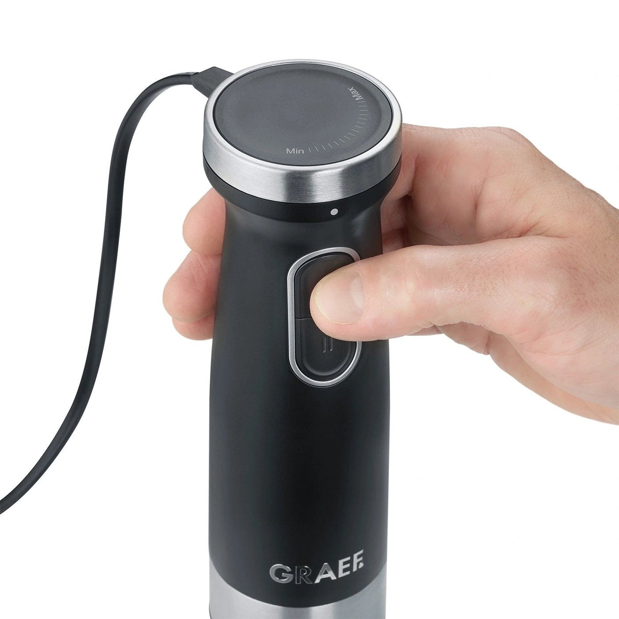 EAN 4001627042417 - Graef HB602 Batidora de inmersión 1200 W Negro, Acero inoxidable imagen 2