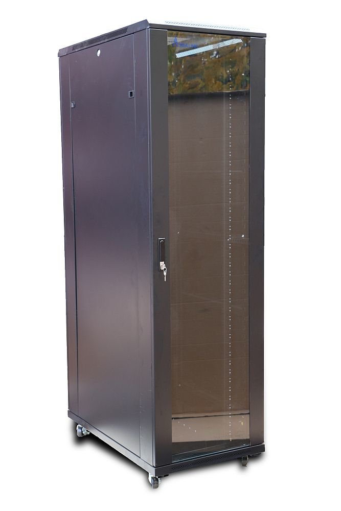 Extralink - 19 Armario De Pie 42u 600x1000 Negro, Paquete Plano