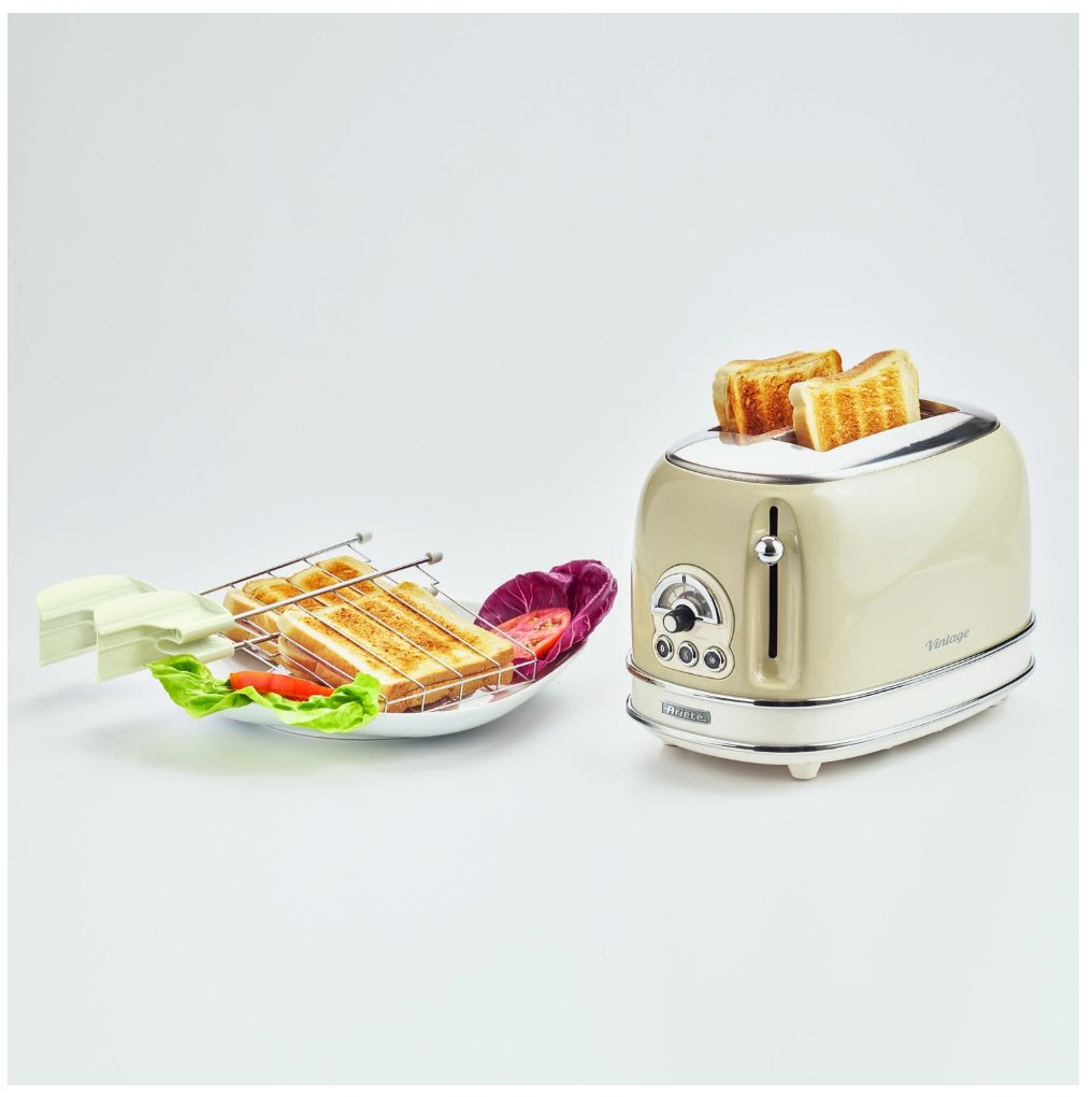 EAN 8003705114906 - Ariete 0155 6 2 rebanada(s) 810 W Beige imagen 5