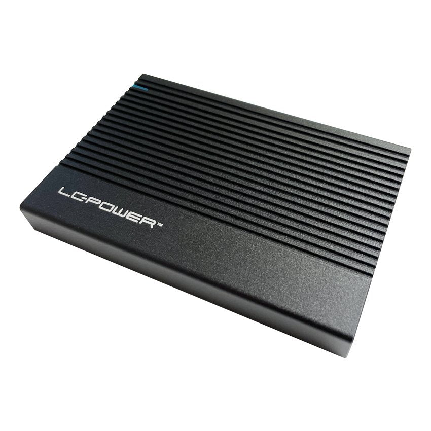 Lc-Power Lc-25u3-C Caja Externa Para Disco Duro/Ssd Negro 2.5"