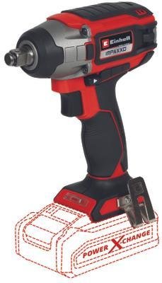 EAN 4006825664317 - Einhell IMPAXXO 18/230 2900 RPM Negro, Rojo imagen 2