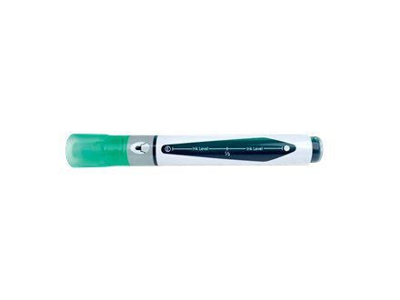Nobo Caja De 10 Rotuladores Para Pizarra Blanca - Punta Redonda 3mm - Tinta Liquida - Nivel De Tinta - Color Verde