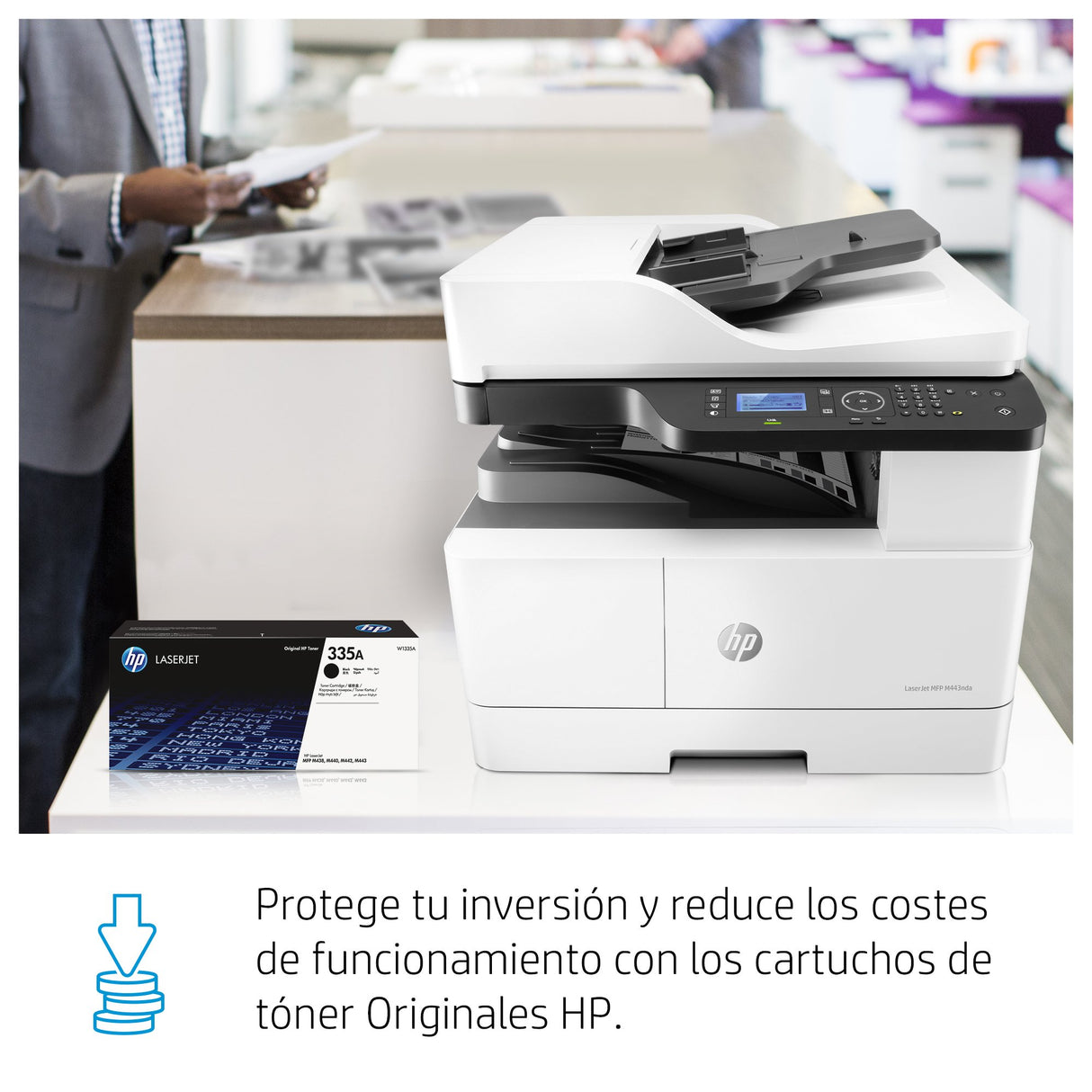 EAN 0194441017670 - HP LaserJet MFP M443nda Laser A3 1200 x 1200 DPI 24 ppm imagen 10