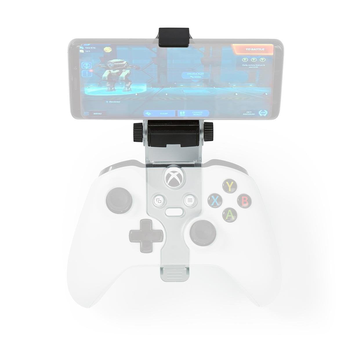 EAN 5412810330652 - Nedis SGPDX110BK soporte Soporte pasivo Teléfono móvil/smartphone Negro, Transparente imagen 12