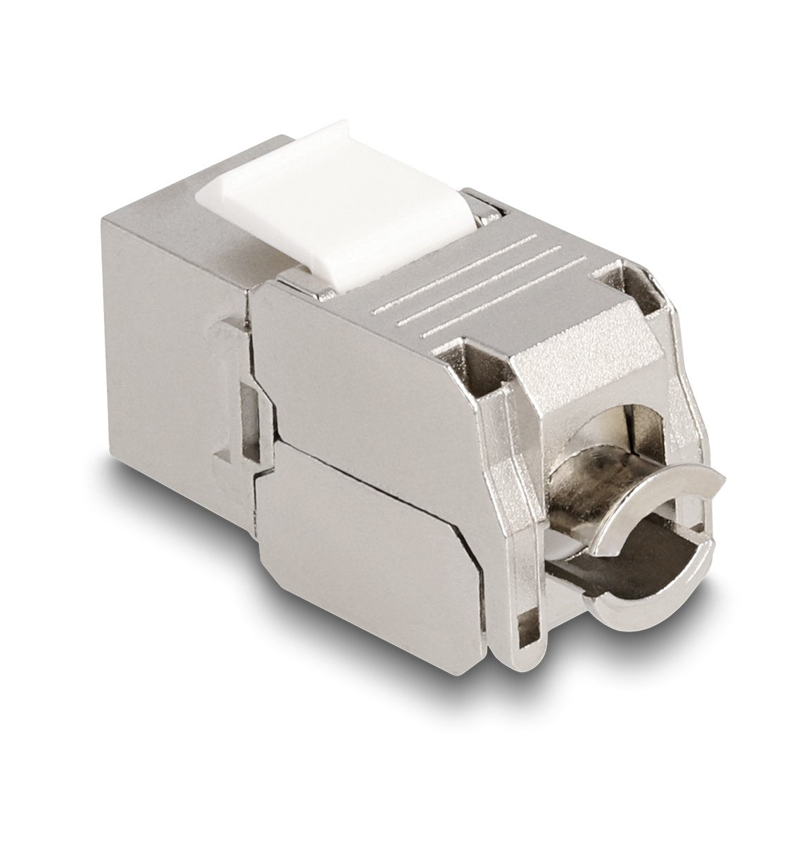 Delock 87856 Módulo Keystone Rj45 Hembra A Lsa Cat.6a Con Led