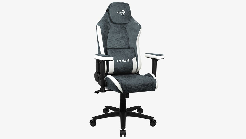 EAN 4711099471225 - Aerocool Crown AeroSuede Silla para videojuegos universal Asiento acolchado Azul, Acero imagen 9