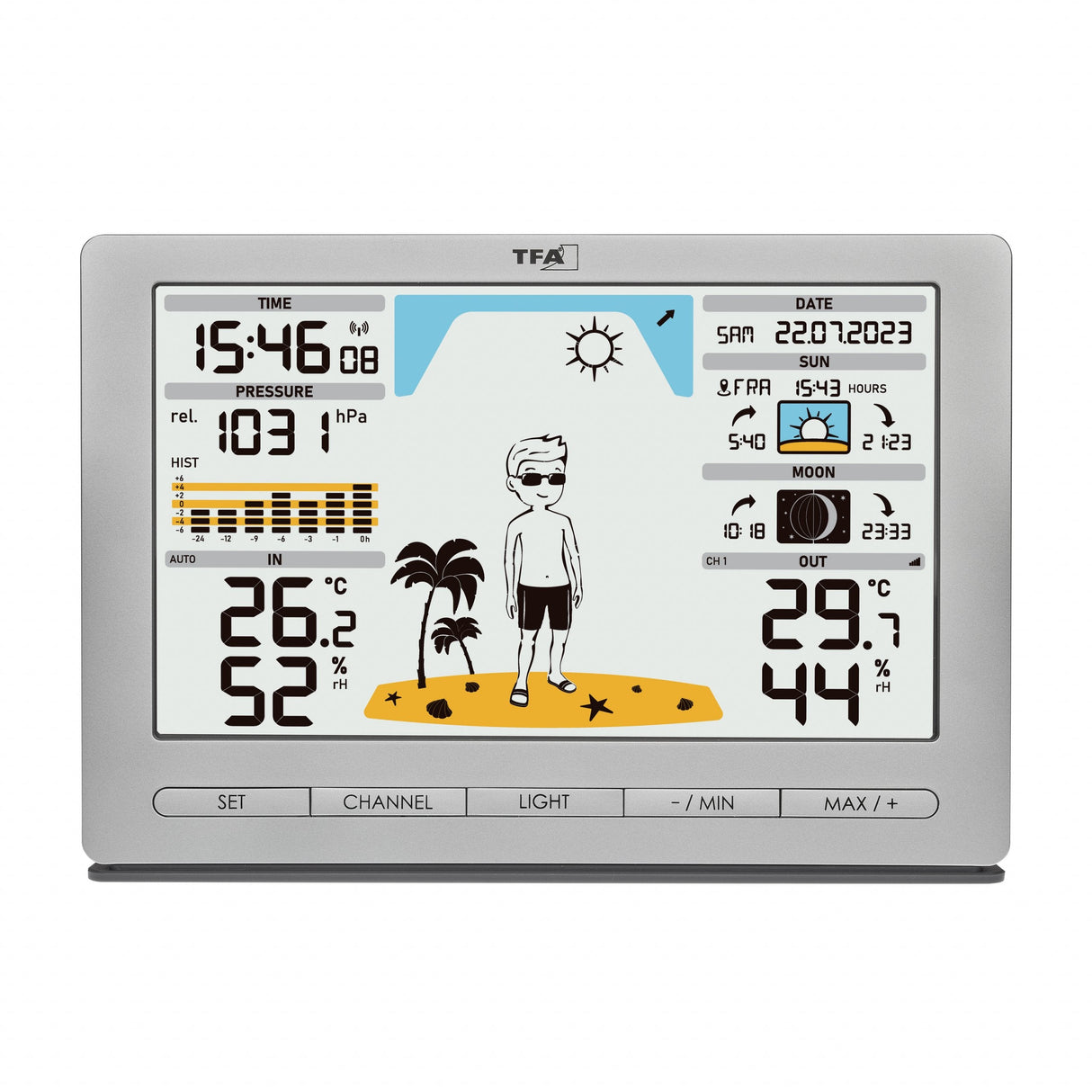 EAN 4009816039309 - TFA-Dostmann Meteo Jack Plata Batería imagen 11