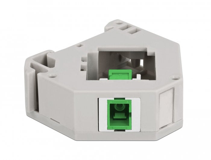 Delock Adaptador De Carril Din Con Keystone Sc Simplex Hembra A Sc Simplex Hembra