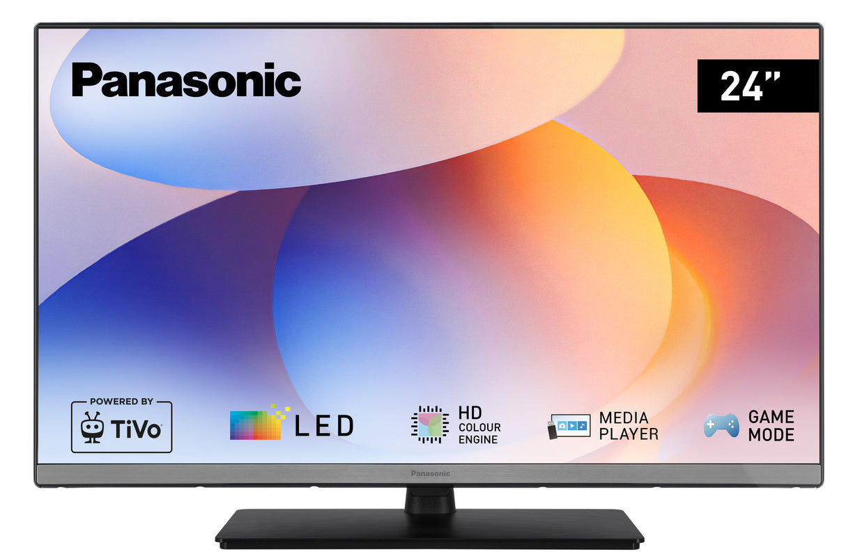 61,0cm 24" (1366x768) Panasonic Tb-24s40a 16:9 Hd Led Tivo Hdmi