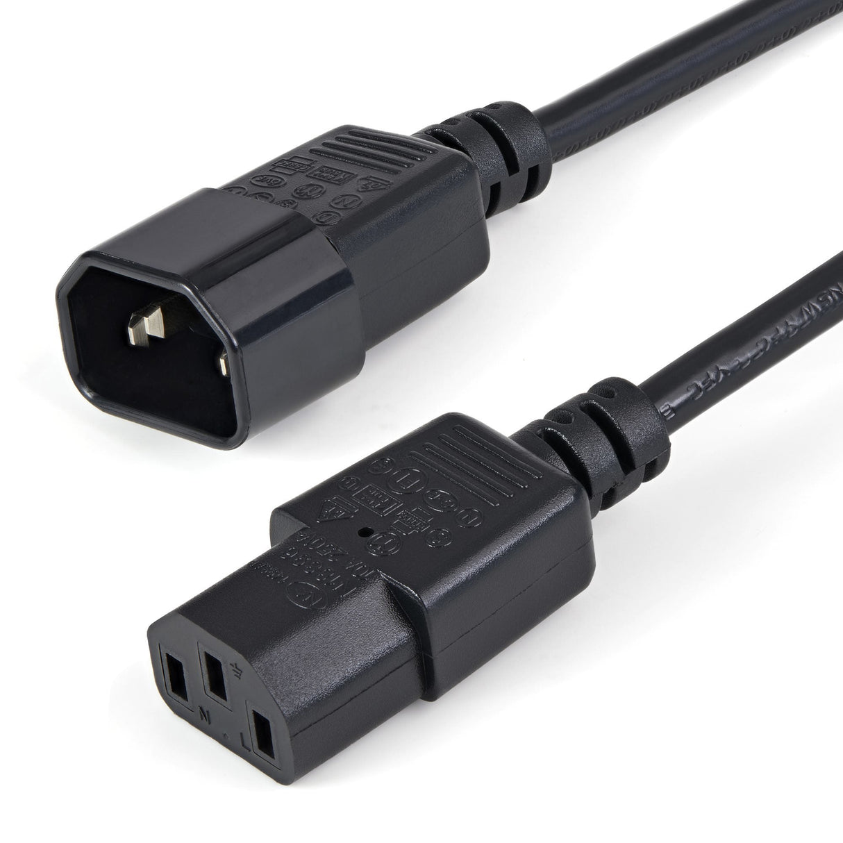 EAN 0065030855808 - StarTech.com PXT1001M cable de transmisión Negro C14 acoplador C13 acoplador imagen 1