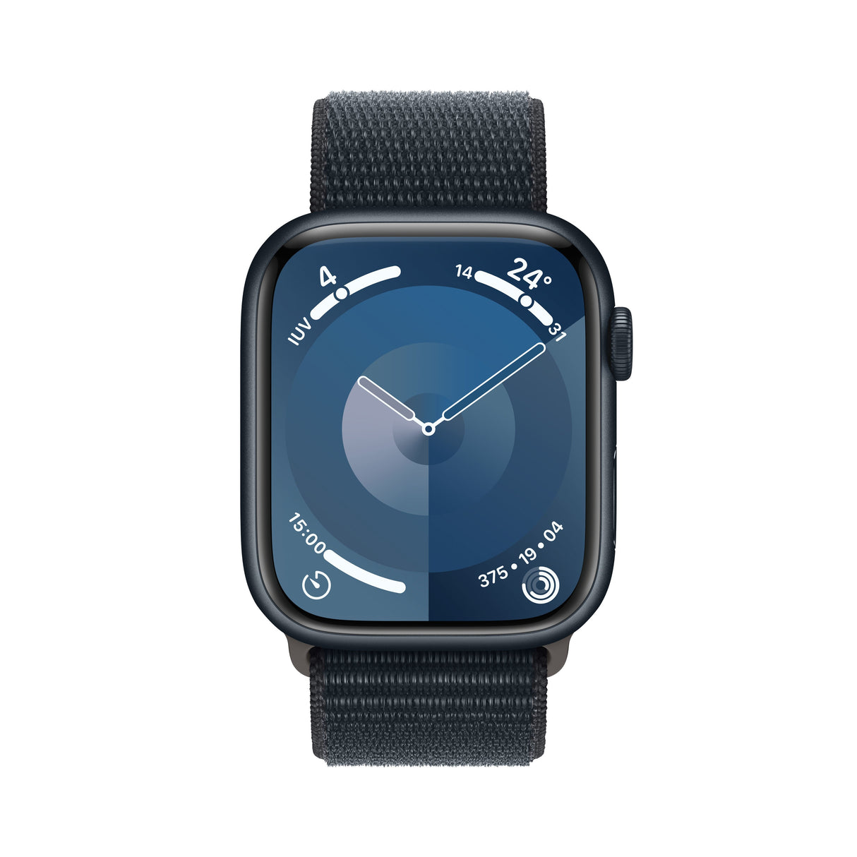 Apple Watch Series 9 Gps + Cellular 45mm Midnight Aluminium Case With Midnight Sport Loop