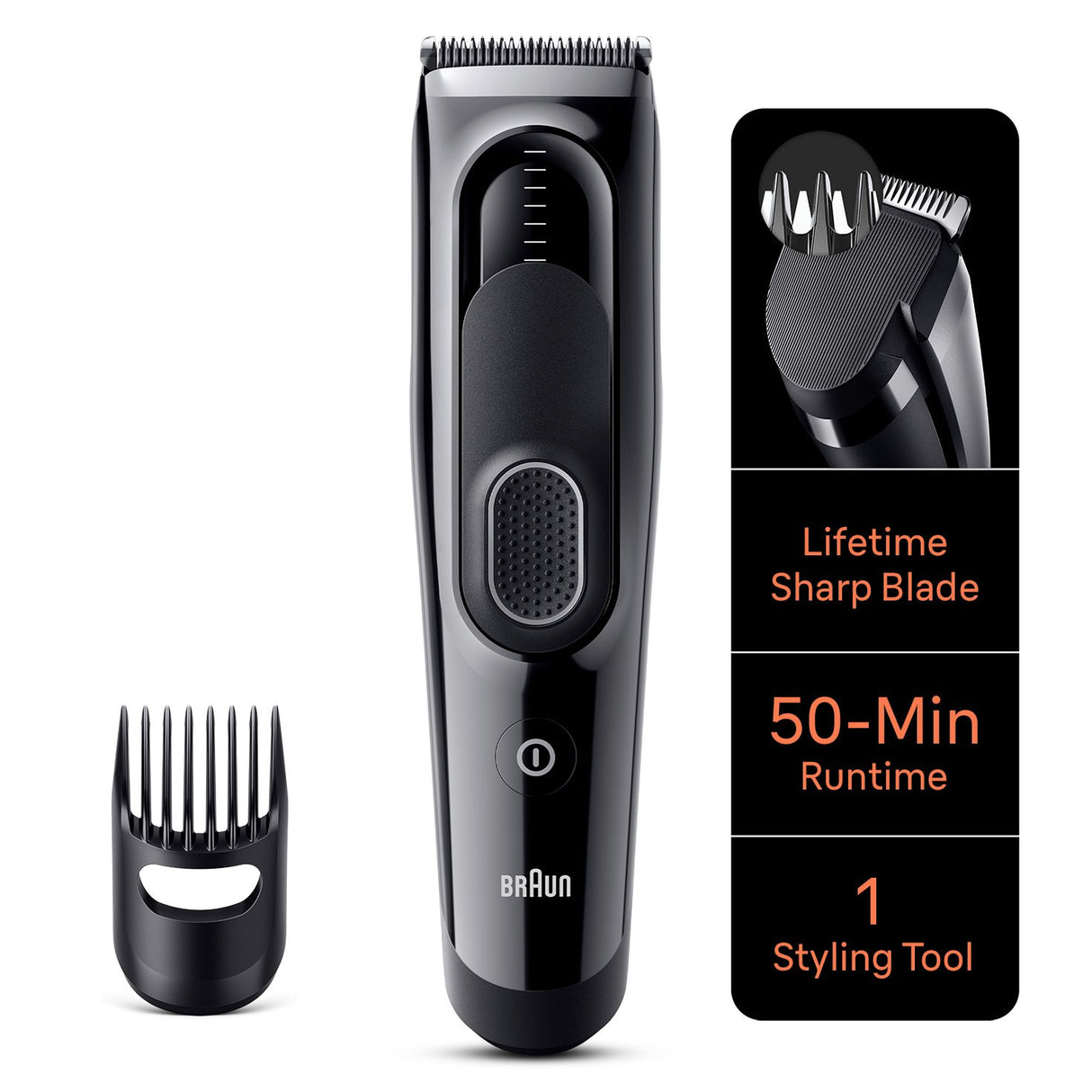 EAN 4210201448679 - Braun HC5310 Negro 9 Níquel-metal hidruro (NiMH) imagen 1