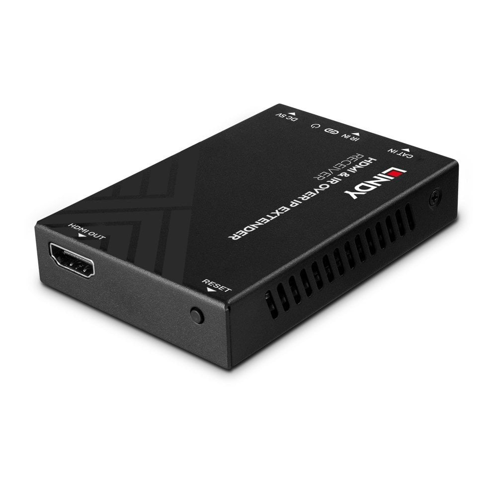 EAN 4002888383998 - Lindy 38399 extensor audio/video Receptor AV Negro imagen 2