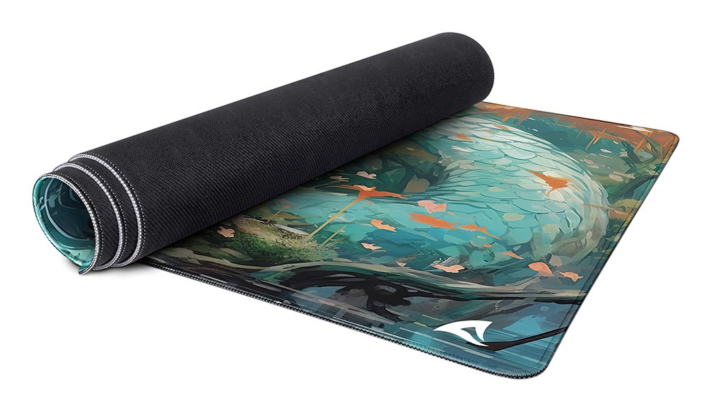 Alfombrilla De Ratón Para Juegos Sharkoon Skiller Sgp40 D8 Verde Azulado/Multicolor 4044951042555