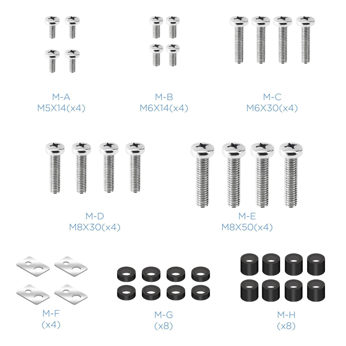 Tooq Soporte De Pared Con Brazo Articulado Para Tv De 43"-80" - Gran Angular - Giratorio E Inclinable - Peso Max 50kg -