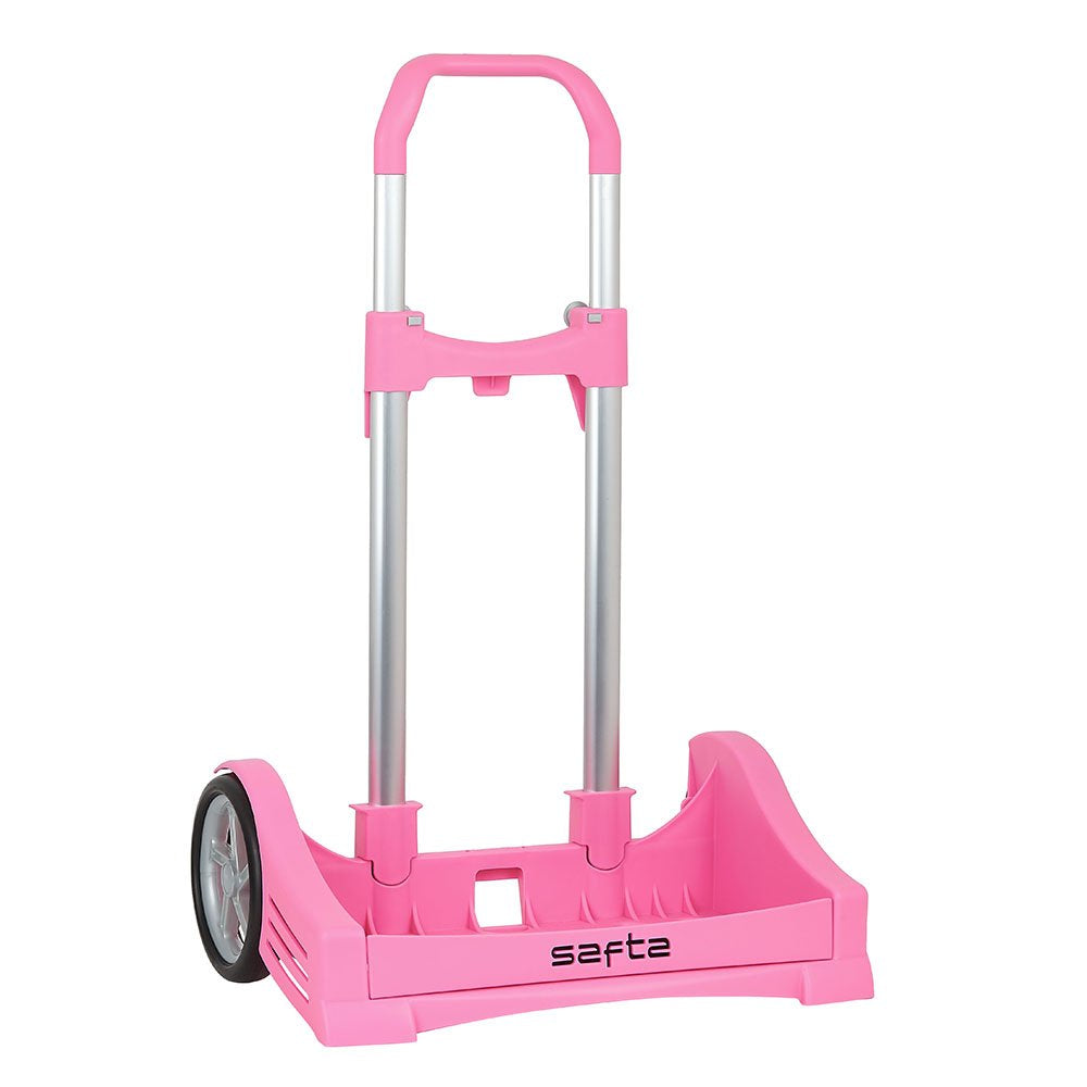 Safta Carro Portamochilas Evolution P.673c Trolley Rosa Claro