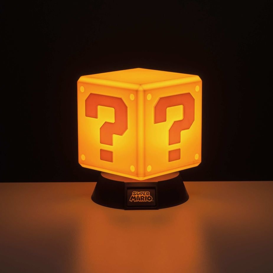 Lampara 3d Question Block Super Mario