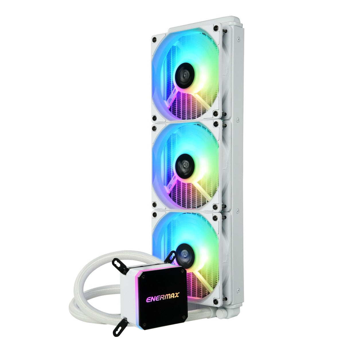 Enermax Liqmax Iii Argb 360 - Ventilador De Refrigeración Por Agua Para Procesadores Intel/Amd, Argb (Elc-Lmt360-W-Argb)
