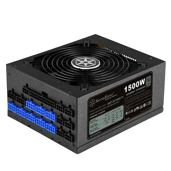 Fuente De Alimentación Silverstone Sst-St1500-Ti 1500w 80 Plus Titanium