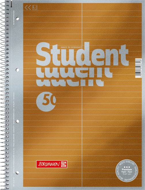 Brunnen Cuaderno Din A4 Rayado