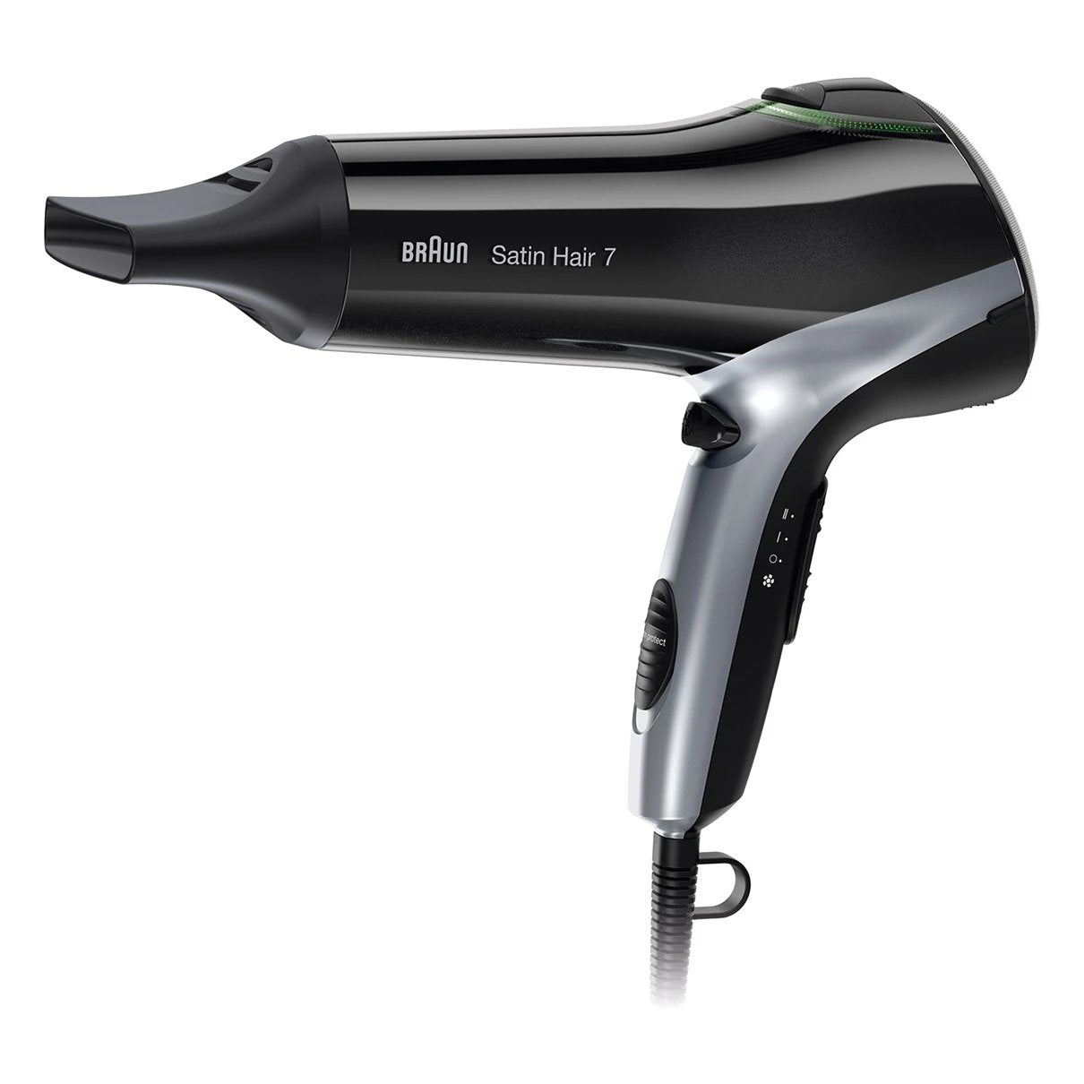 EAN 3030050182279 - Braun HD710 secador 2200 W Negro, Plata imagen 2