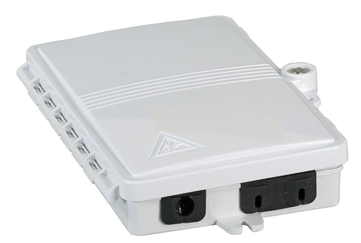 Efb Ftth Ip65 Anschlussbox Fr 4 Fasern, 2 Kupplungen Und Faserberlngenaufnahme