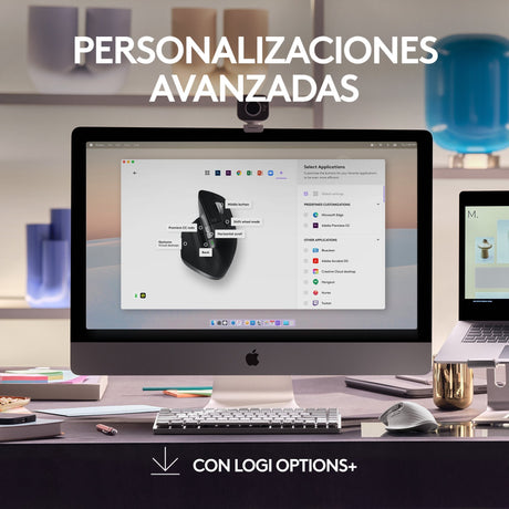 EAN 5099206103740 - Logitech 910-006571 ratón Oficina mano derecha Bluetooth Laser 8000 DPI imagen 14