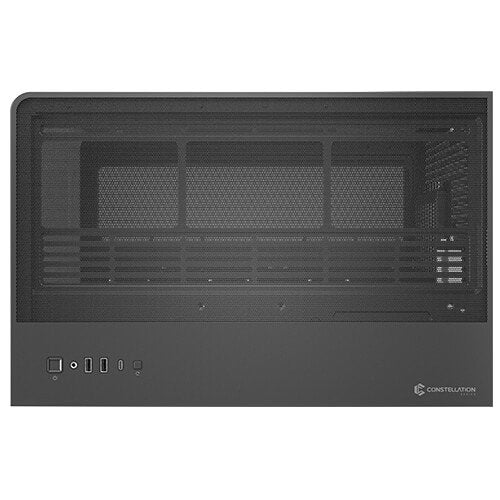 Caja Pc Antec C8 Curve Wood E-Atx Negro 2xvent 160 Mm 1x140mm 2xusb Sn Fuente