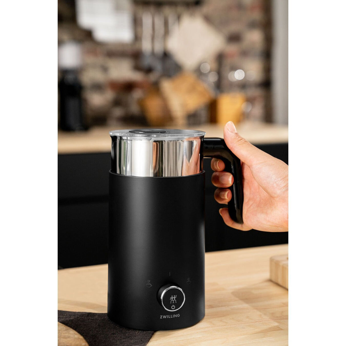 Espumador Zwilling Enfinigy De Leche Negro