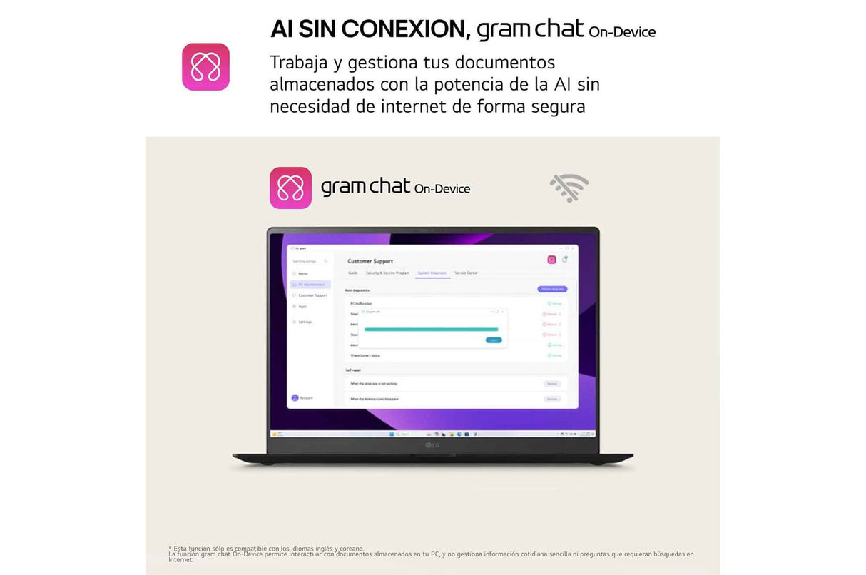 EAN 8806096571385 - LG Gram Pro 16Z90TR Copilot+ PC Intel Core Ultra 7 255H Portátil 40,6 cm (16") WQXGA 32 GB LPDDR5x-SDRAM imagen 7
