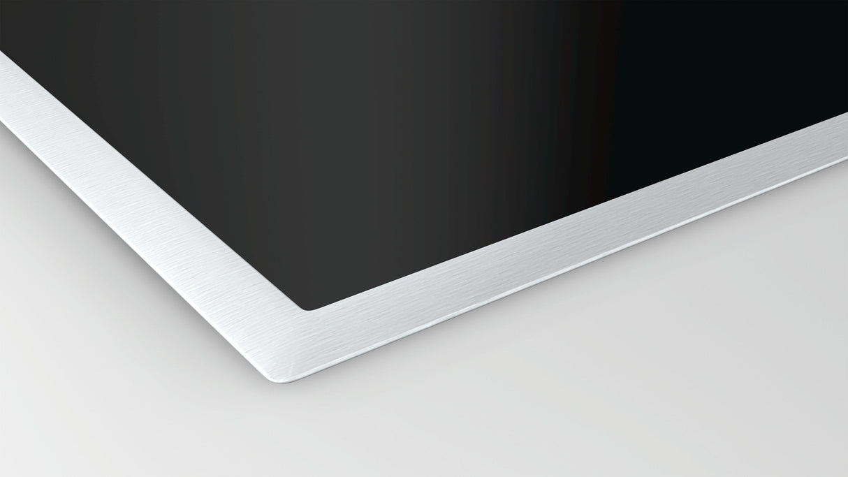 Placa Vitrocerámica Siemens Ex845lyc1e Hobs Negro, Acero Inoxidable Integrado Cerámico 4 Zona(S)