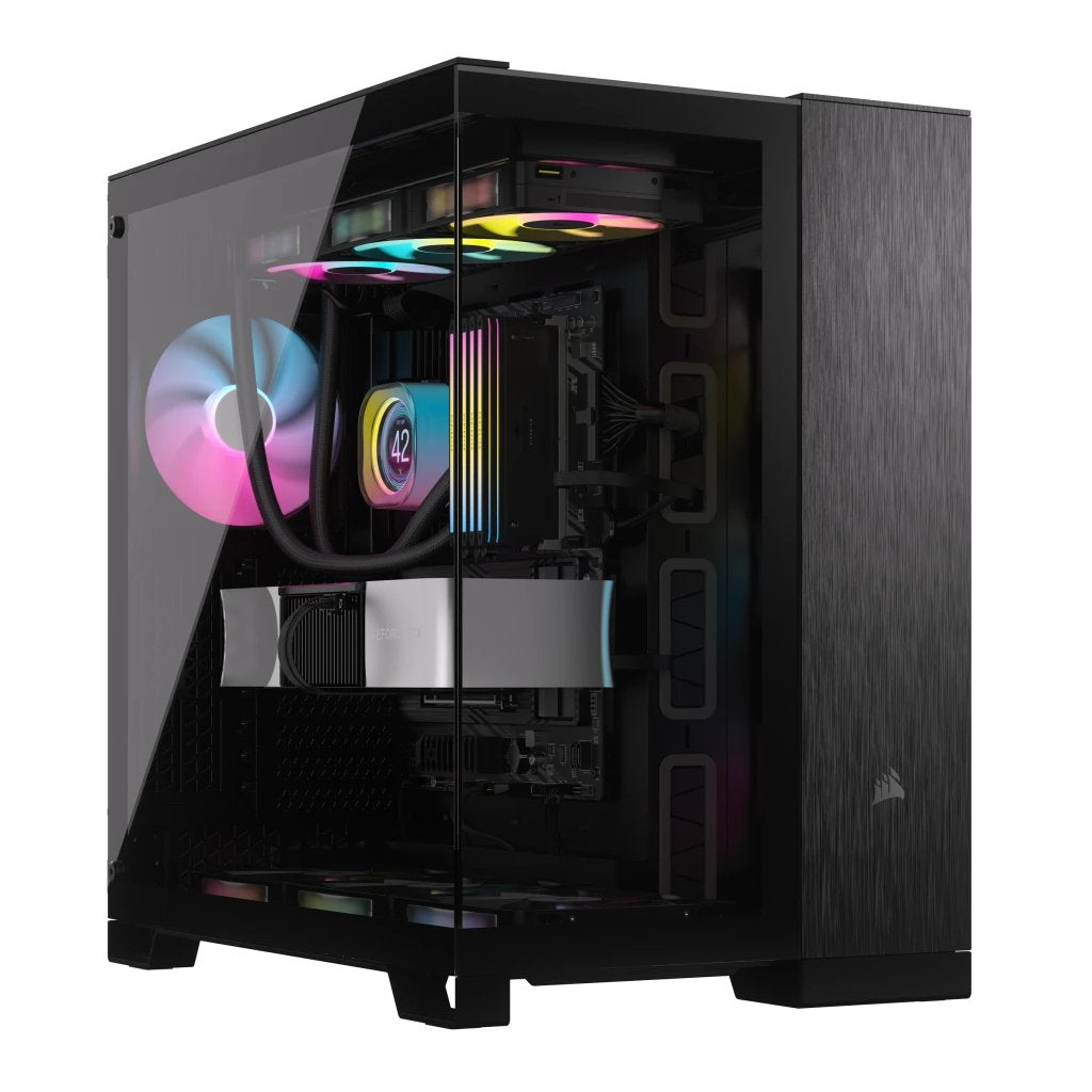 EAN 0840006688853 - Corsair CC-9011283-WW carcasa de ordenador Midi Tower Aluminio, Negro imagen 1