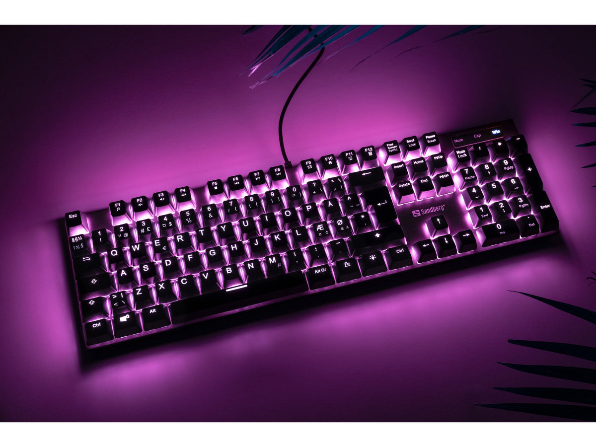EAN 5705730640292 - Sandberg 640-29 teclado Juego USB QWERTY Nórdico Negro imagen 8