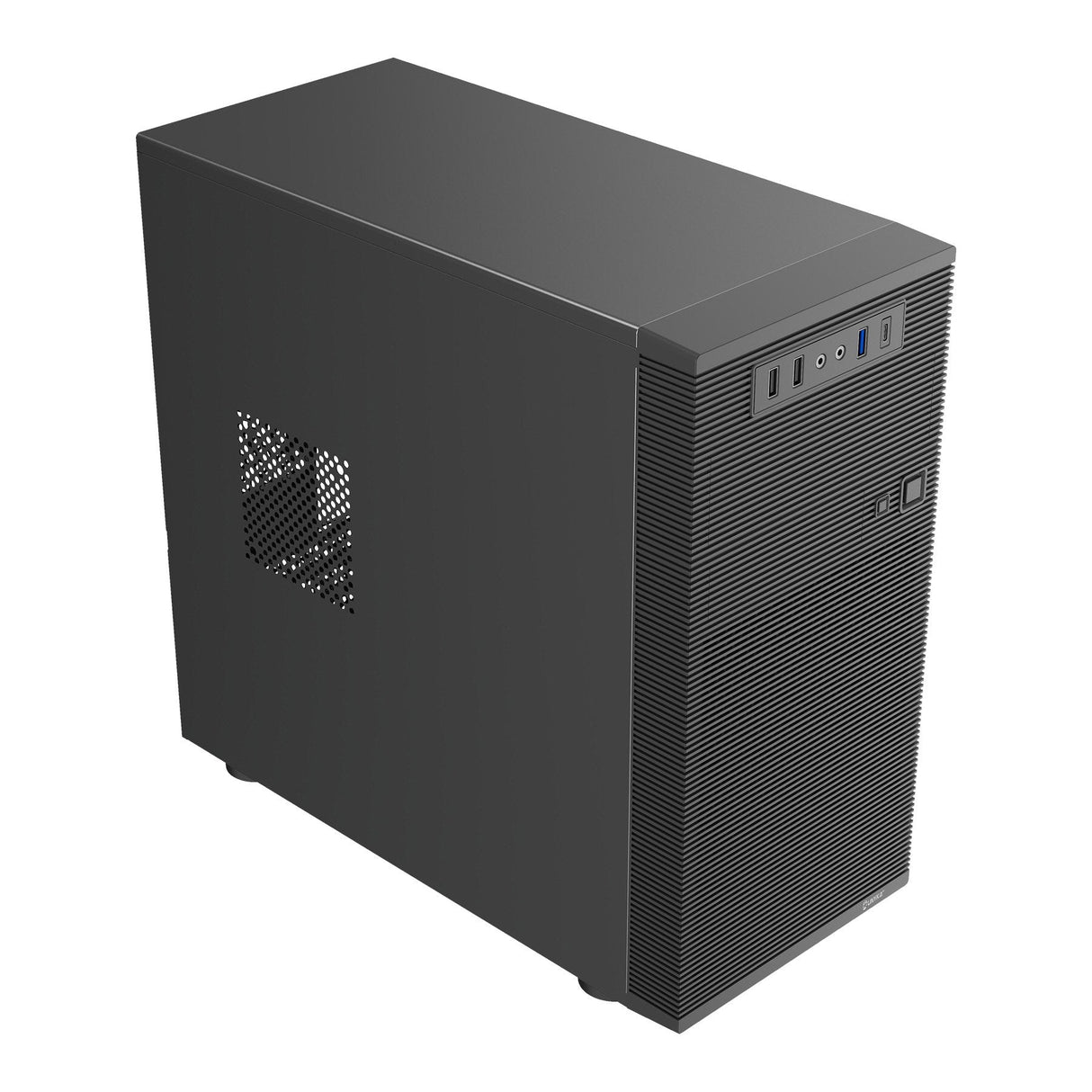 Caja Micro Atx Unykach Aero C15 Uk52015 Frontal Rejilla Disipador Max 150mm Gpu Max 295mm Negro