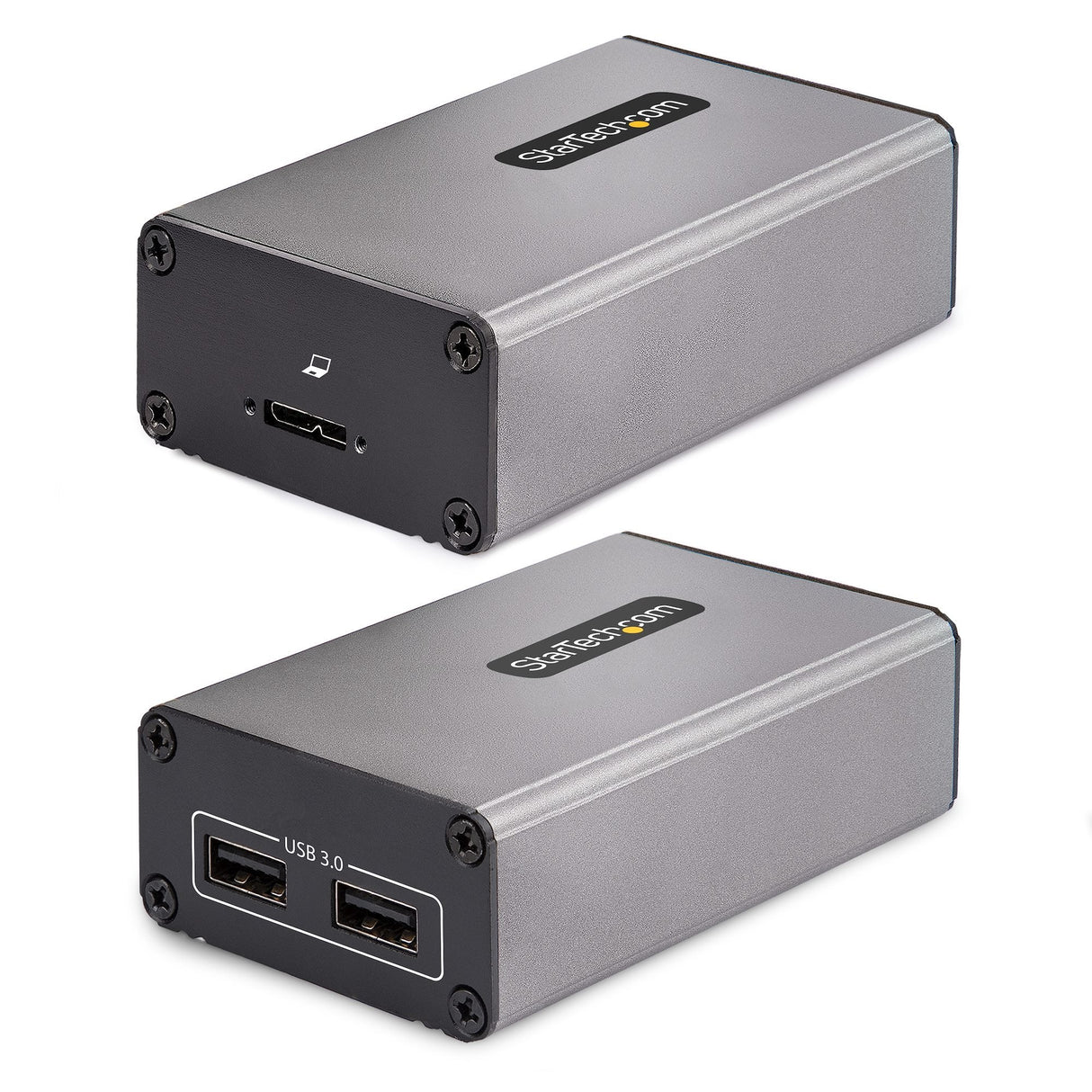 Startech.Com 2-Port Usb 3.0 Extender Over Om3 Multimode Fiber, Lc/Lc, 2x 5gbps Usb-A Hub, 350m (1150ft) Range, Durable U