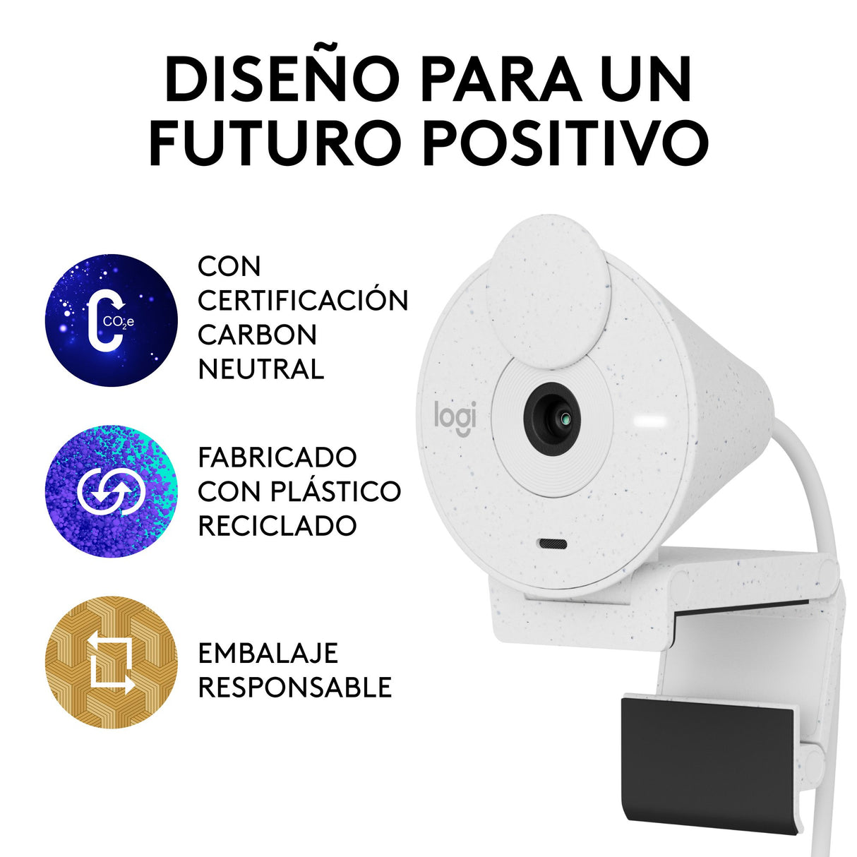 EAN 5099206104945 - Logitech 960-001442 cámara web 2 MP 1920 x 1080 Pixeles USB Blanco imagen 13