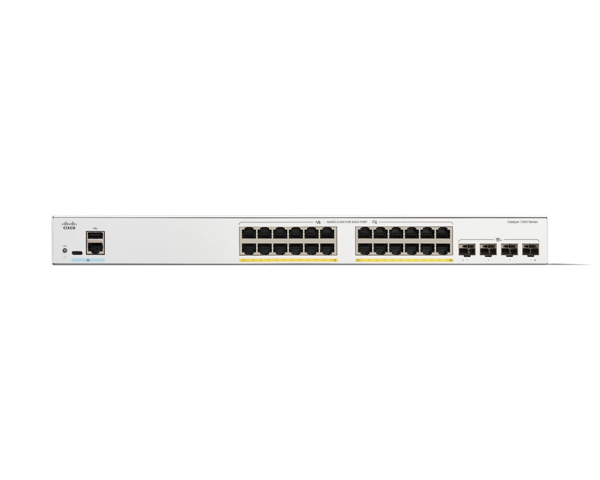 EAN 0889728521505 - Cisco Catalyst 1300 Gestionado L2/L3 Gigabit Ethernet (10/100/1000) Energía sobre Ethernet (PoE) Gris imagen 2