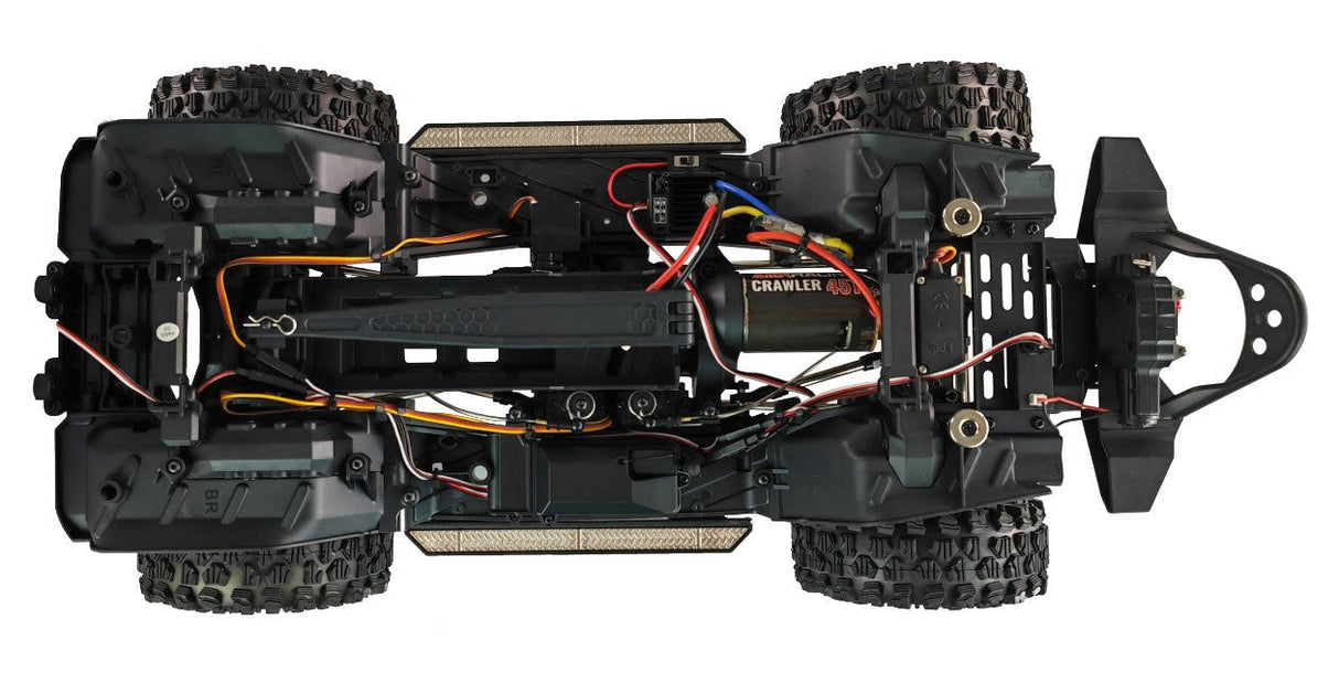 Rc Coche Amewi Amxrock Crosmrail Crawler 4wd 1:10 Artr Anthr