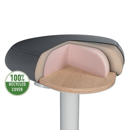 EAN 4002432138425 - Leitz 65450085 silla de oficina y de ordenador Asiento acolchado imagen 4