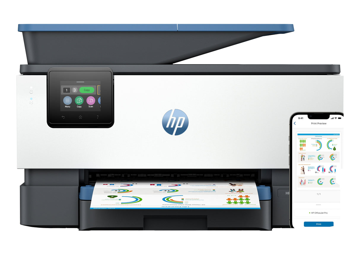 EAN 0196337284821 - HP OfficeJet Pro 9125e All-in-One Prntr Inyección de tinta térmica A4 4800 x 1200 DPI 22 ppm Wifi imagen 1