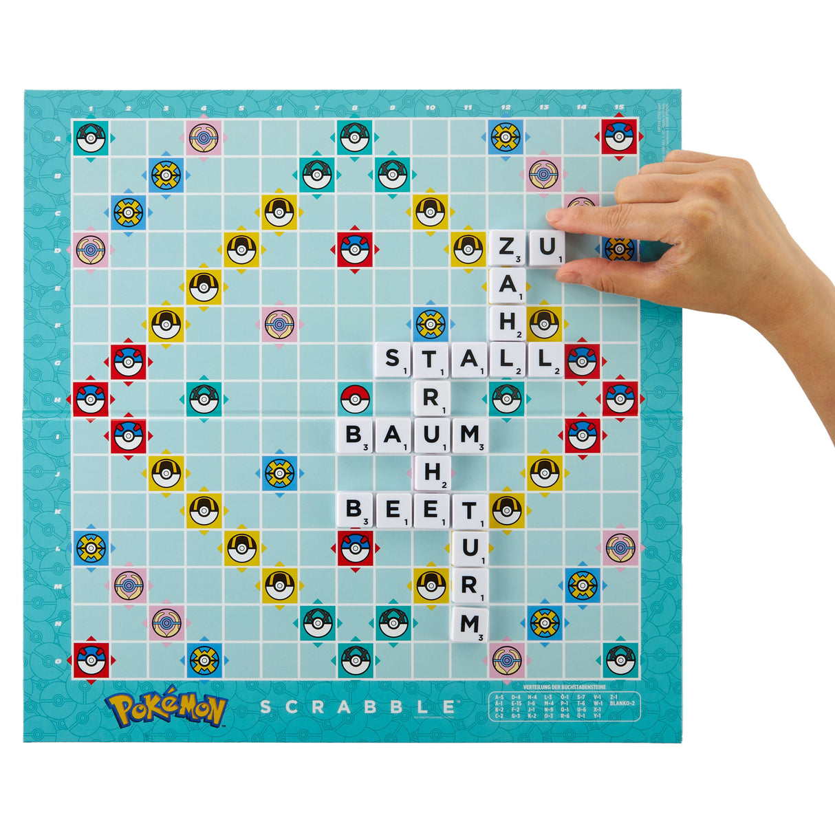 EAN 0194735237746 - Games Scrabble Pokémon Juego de mesa Word imagen 3