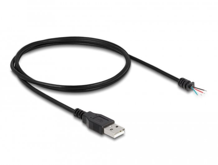 Delock Cable Usb 2.0 Tipo A Conector Macho A 4x Offene Extremos De Cable