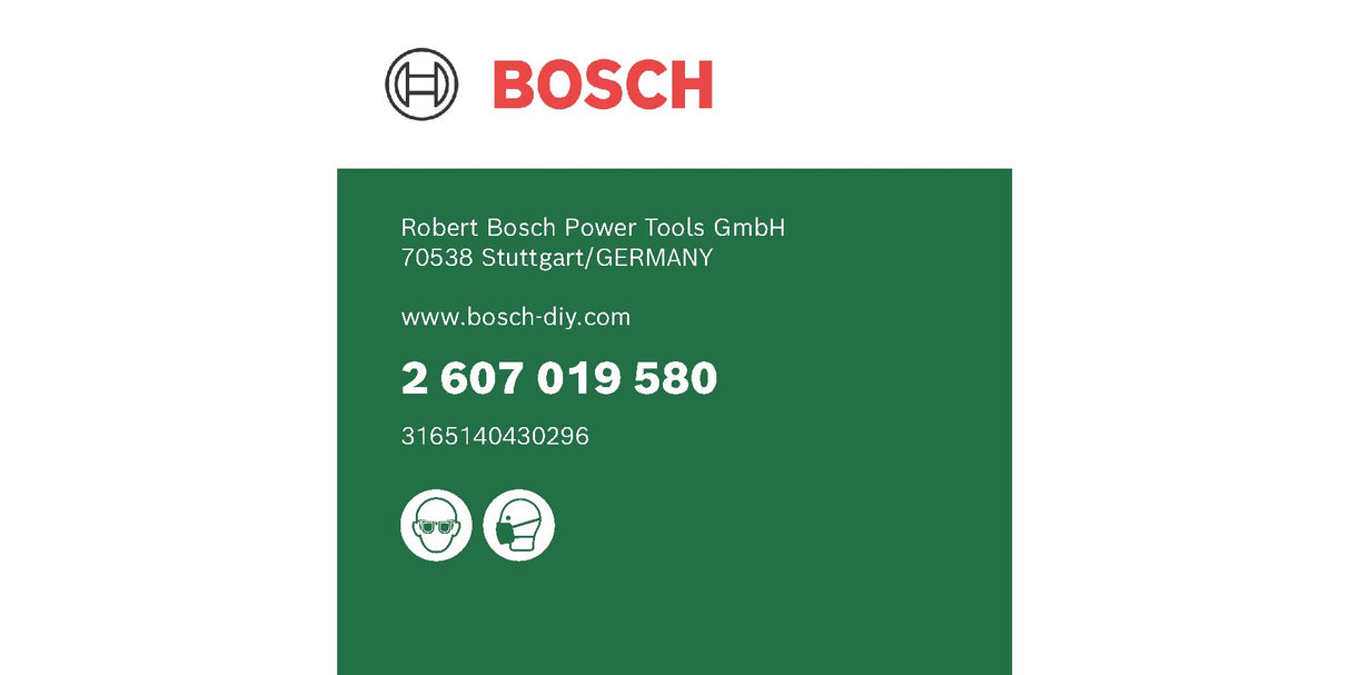 EAN 3165140430296 - Bosch 2 607 019 580 broca imagen 3