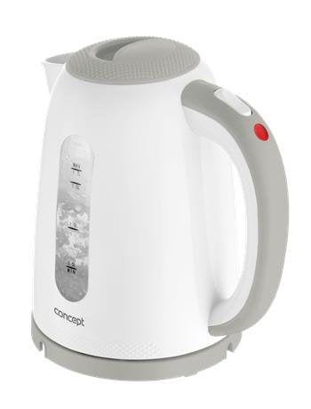 Tetera Eléctrica Concept Rk2335 1,7 L 2200 W Gris, Blanco