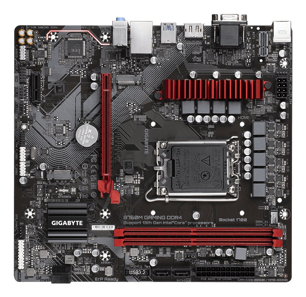 EAN 4719331851415 - GIGABYTE B760M GAMING DDR4 placa base Intel B760 Express LGA 1700 micro ATX imagen 5