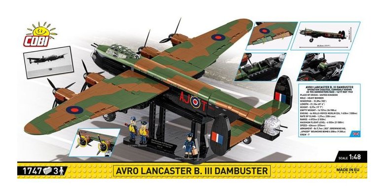 Cobi Avro Lancaster B. Iii Dambuster Executive Edition Cobi-5758