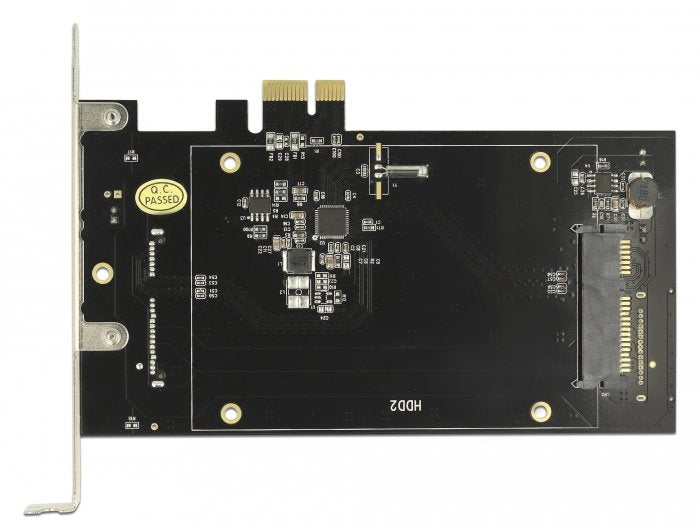 Tarjeta Delock Pcie X1 Para 2x Sata Hdd/Ssd, Controlador 90349