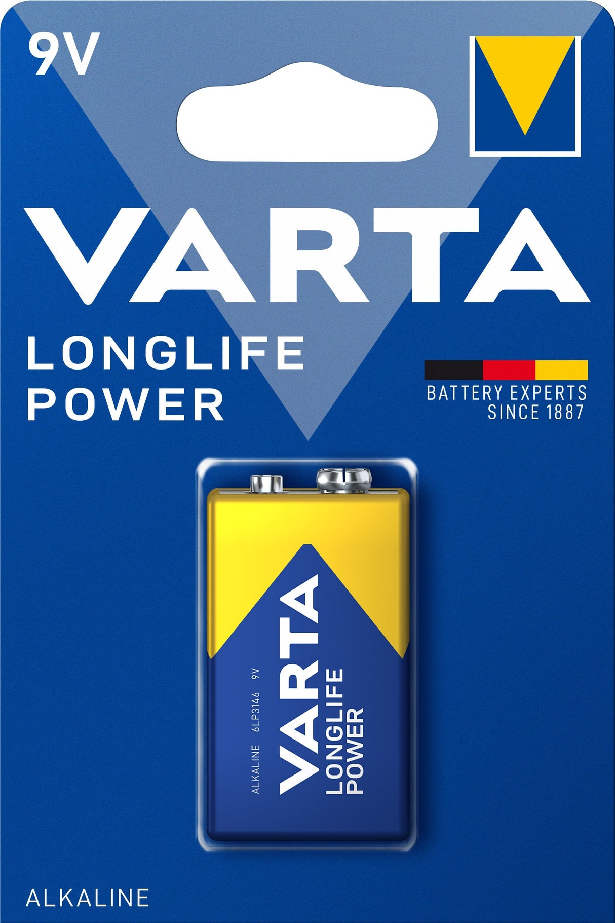 Pila 6lr61 6lp3146 Longlife Power Varta Blx1 Alcalina 9v